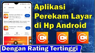 Aplikasi Perekam Layar di Hp Android Dengan Rating Tertinggi [upl. by Cummine]