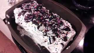 Cookie Ice Cream Sandwich Lasagna [upl. by Meit]