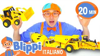 Impariamo i colori con le palline e le macchine  Blippi in Italiano  Video educativi per bambini [upl. by Dinsdale]