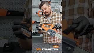 Аккумуляторная пила ViLLARTEC SA 20 shorts бензопила цепнаяпила загородныйдом chainsaw [upl. by Ynaffad]