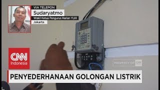 Peleburan Golongan Listrik Pacu Inflasi  Sudaryatmo Wakil Ketua Pengurus Harian YLKI [upl. by Ecydnac]