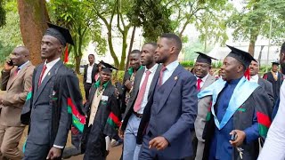 TODAY AS HE PRESIDENT BOBI WINE VISITED MAKERERE UNIVERSITY CHAIRMAN NYAZI GRADUATION MUCH LOVE [upl. by Otrebliw]