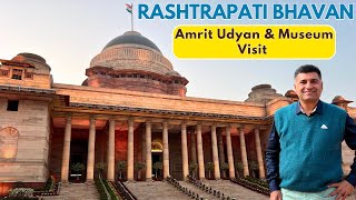 Rashtrapati Bhawan Visit to Amrit Udyan and Museum  Delhi [upl. by Rimidalg363]