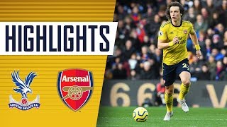 HIGHLIGHTS  Crystal Palace 11 Arsenal  Premier League [upl. by Aeslek]