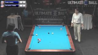 Karen Corr v Vivian Villareal Ultimate 10 Ball Championships 2013 [upl. by Yarak]