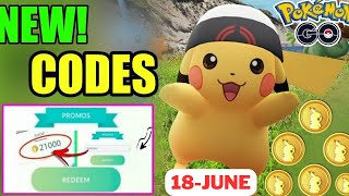 NEW POKEMON GO PROMO CODES 2024 16JUNE  POKEMON GO CODES  POKEMON GO CODE [upl. by Rahman]