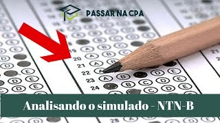 01  Analisando o simulado  NTN B [upl. by Freud786]