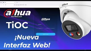 ¡Nueva Interfaz Azul Configuración de Inteligencias TIOC de Dahua Technology [upl. by Annairda]