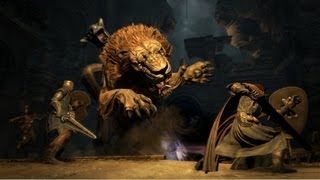 Chimera Battle  Dragons Dogma Gameplay [upl. by Elfstan]