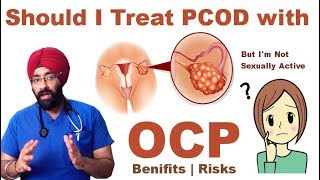 Rx PCOS 2 Eng OCP  Complete Information  ORAL CONTRACEPTIVE PILLS  PCOD  DrEducation [upl. by Ycnay]