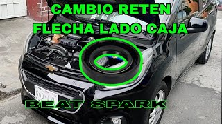 CAMBIO RETEN FLECHA LADO CAJA BEAT SPARK [upl. by Yggam]