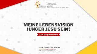 Meine LebensvisionJüngerJesu sein  Andreas Latossek  21012024 [upl. by Bevis]