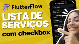 Lista de Checkbox Adicionando Itens ao Carrinho FlutterFlow amp Supabase [upl. by Bert730]