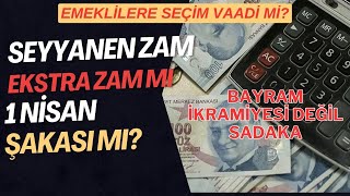 Emekli Maaş Zammı 2024  Emekliye Seyyanen Zam  Ekstra zam gelecek mi [upl. by Aennyl]