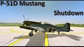 DCS P51DTF51D Mustang  Shutdown Tutorial [upl. by Ladnor508]