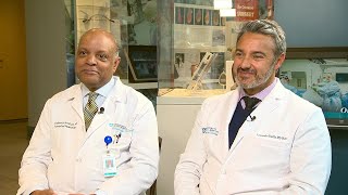 Doctors who performed worlds first pig kidney transplant speak [upl. by Eilliw96]