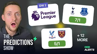 RECAP Winning Premier League GW2 Betting Tips [upl. by Eiduj]