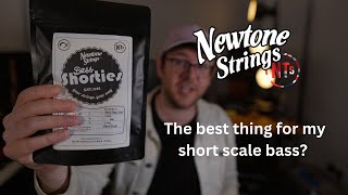 The Best thing for my Short Scale Bass  Newtone Shorties Bass Strings [upl. by Miltie283]