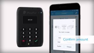 PayPal Here – How to take contactless payments [upl. by Kerby837]