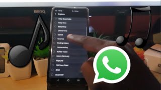 How to Set Custom Ringtone on Whatsapp 2022 [upl. by Norahs746]