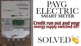 How To Turn Electric Back ON After Topping Up A Smart Meter EDMI ES10B  Reconnect Your Supply [upl. by Eenwahs341]