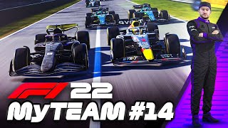 F1 22 My Team Career Part 14 LEADING AT MONZA NEW WINNER [upl. by Kacie]