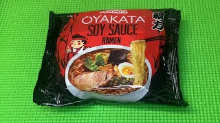 Oyakata Soy Sauce Ramen Unboxing  Oyakata Unboxing  Satisfying Video ASMR asmr [upl. by Einial42]