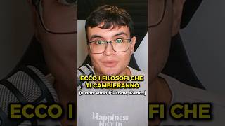 Filosofi Importanti che NESSUNO Conosce filosofia [upl. by Ikkaj]