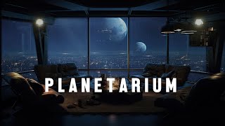 Blade Runner Planetarium  Cyberpunk Ambient Music  Ethereal Sci Fi Music [upl. by Nuajed762]