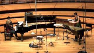 Claire Edwardes  Vibraphone Concerto movt 1 by Emmanuel Sejourne [upl. by Mazlack]