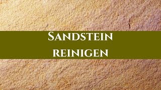 Sandstein Reinigung Stein Doktor Hamburg [upl. by Helprin]