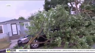 Missoula storm aftermath  July 25 morning update [upl. by Critchfield685]