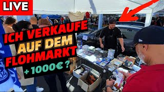 LIVE Flohmarkt 1000€ an einem Tag verdient  Reselling Retrogames Videospiele Playstation Nintendo [upl. by Ytineres]