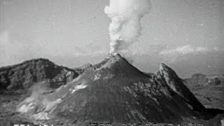 Eruption Of Mt Vesuvius 1944 [upl. by Akemot]