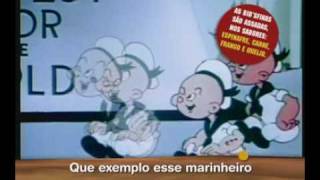 Comercial Supercopo Habibs com Popeye [upl. by Hbahsur]