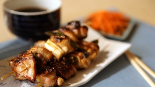 Brochettes de pollo a la Yakitori [upl. by Nyrac]