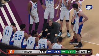 NBA 2K24 Live Simulation Brazil vs Gilas Pilipinas SemiFinals  FIBA Olympic Qualifiers 2024 [upl. by Benjy]