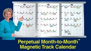 Magnetic Monthly Wall Calendar [upl. by Shah]