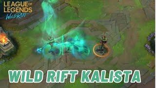 Wild Rift Yeni Karakter Kalista Test Ediyoruz  Wild Rift New Upcoming Champions Viego Kalista [upl. by Erick]