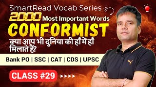 SmartRead Course Vocab Class 29  English for Bank and SSC Exams  IBPS PO SBI PO SSC CGL 2024 ibps [upl. by Aviva]