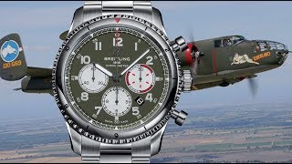 Breitling Aviator 8 B01 Chronograph 43 Curtiss Warkhawk [upl. by Kiley]