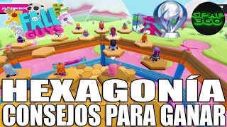 Fall Guys  Cómo ganar en Hexagonía Guía consejos tácticas modos de jugar [upl. by Netsrak854]