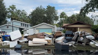 Homosassa Florida  Destructive Hurricane Helene Aftermath [upl. by Ettennor]