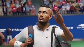 Meeting Kyrgios in the SemiFinal and fighting to reach the final spot in the Manhattan Classic  AO [upl. by Kolodgie]