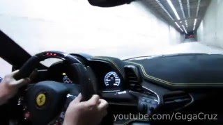 Ferrari 458 Speciale w Innotech F1 Exhaust Tunnel sound amp Shooting Flames [upl. by Loria]