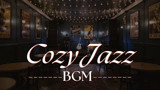 Cozy Jazz  Slow Cafe Music Background  For coffee shop or studying [upl. by Hsakiv]