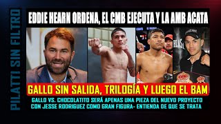 Estrada vs Chocolatito 3 Sulaimán impone trilogía y Hearn le impone agenda del Bam a CMB y AMB [upl. by Enitnelav]