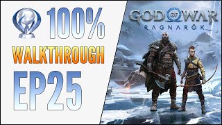 EP25 God of War Ragnarok 100 Walkthrough  Ironwood [upl. by Branen237]