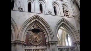 Wells cathedral clock [upl. by Ytirahc]