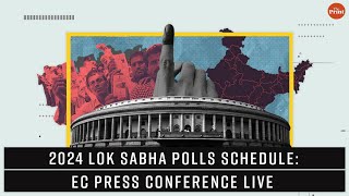 2024 Lok Sabha elections LIVE EC announces polls schedule [upl. by Risa]